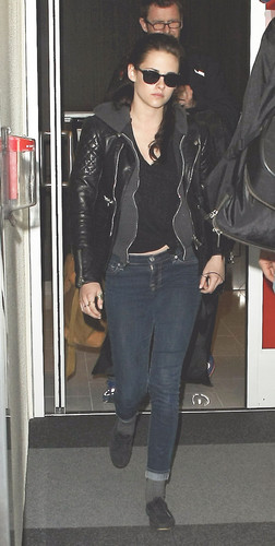 Kristen Stewart at LAX Airport in Los Angeles, California - March 19, 2012.
