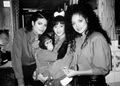 Michael Jackson, MJ's pet chimp Bubbles Jackson and Latoya Jackson - michael-jackson photo
