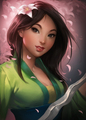 Mulan - disney-leading-ladies fan art