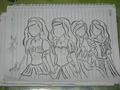 My "The Three Musketeers" drawing - barbie-movies fan art