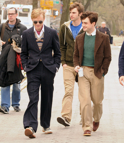  On the set of «Kill Your Darlings» - March 20, 2012 - HQ
