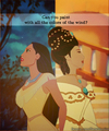 Then and Now - Pocahontas - disney-princess photo
