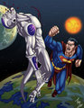 frieza vs superman - dragon-ball-z photo