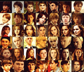 Characters over the years - harry-potter fan art