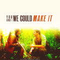 Katniss & Gale  - the-hunger-games fan art
