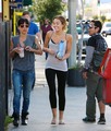 Miley - Leaving her pilates class in Los Angeles [27th March] - miley-cyrus photo