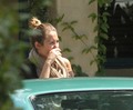 Miley - Out and about in Studio City [25th March] - miley-cyrus photo