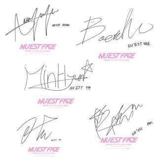  NU'EST Autographs! ♥