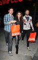 Nikki leaving the LA Lakers game with Paul {23/03/12} - nikki-reed photo