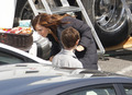 On the Set of The Bling Ring - March 27, 2012 - HQ - emma-watson photo