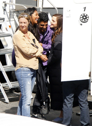 On the Set of The Bling Ring - March 27, 2012 - HQ