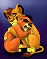Scar and Mufasa - the-lion-king fan art
