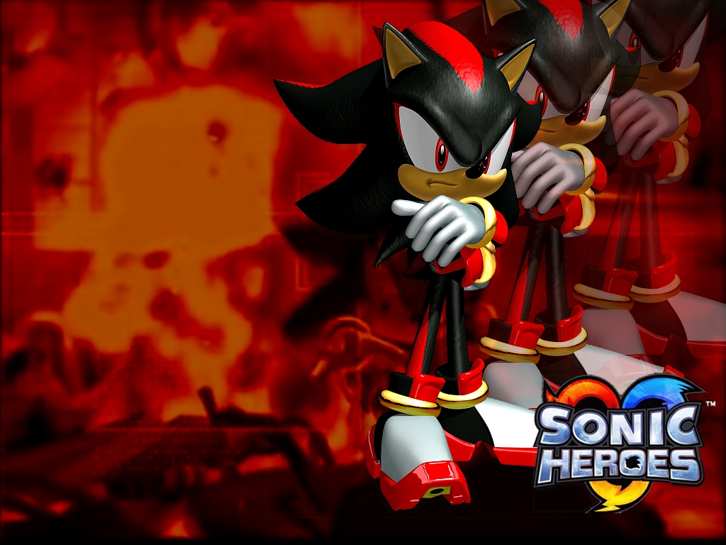 Shadow And Rouge Gambar Sonic Heroes Shadow HD Wallpaper And