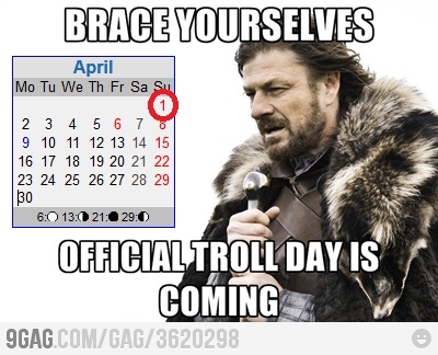  Brace yourselves!