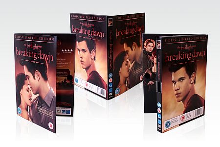 Breaking Dawn Part 1 UK DVD Cover