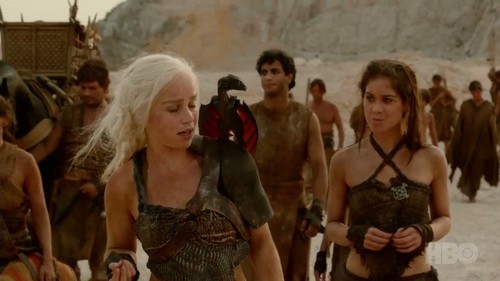 Daenerys and Dothraki