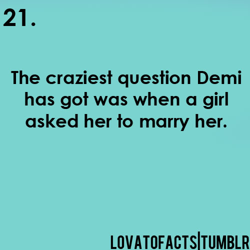 Demi Lovato's facts♥♥