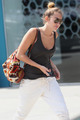 Leaving her pilates class in West Hollywood [28th March] - miley-cyrus photo