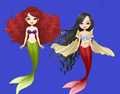 Melody+Ariel - disney-princess fan art
