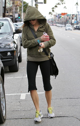  Nikki Reed leaving the gym in Studio City - March 26, 2012.