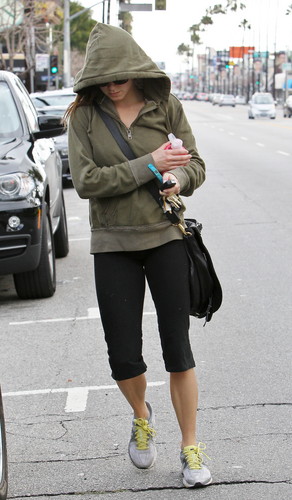 Nikki Reed leaving the gym in Studio City - March 26, 2012.