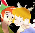 Peter Pan and Jane - disney photo