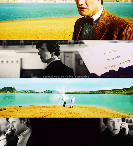 Eleven and Sherlock
