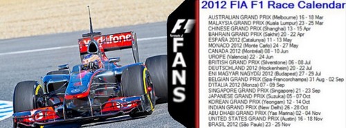  Formula 1 2012