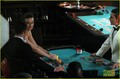 Leighton Meester and Ed Westwick film a scene at a blackjack table inside the Roosevelt Hotel - gossip-girl photo