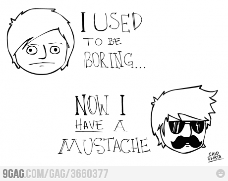  Mustache.