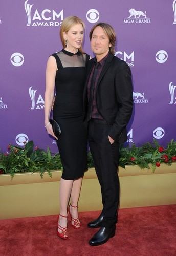Nicole and Keith at Academy of Country Music Awards 2012