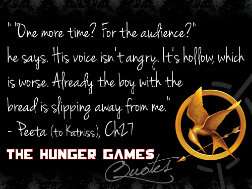 Hunger Games Peeta Version Quotes