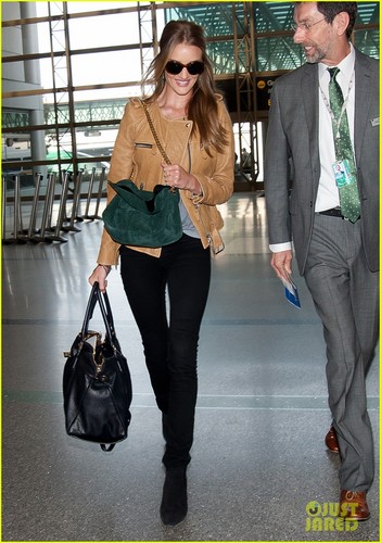 Rosie Huntington-Whiteley: Later, L.A.!