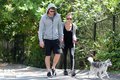 03/04 Taking A Walk With Liam And Floyd In Toluca Lake - miley-cyrus photo