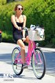 06/04 Riding A Bike In Toluca Lake, California - miley-cyrus photo