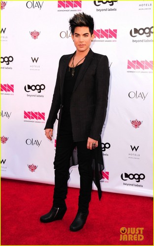 Adam Lambert: Logo's NewNowNext Awards with Sauli Koskinen!