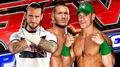 CM Punk,Randy Orton,John Cena - wwe photo