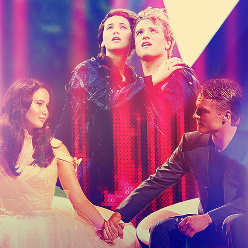  Peeta and Katniss... ♥