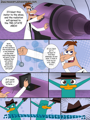 Perry is busted page 18