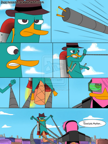 Perry is busted page 9