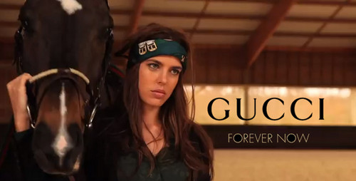  Princess charlotte Casiraghi of Monaco is Gucci's New Face