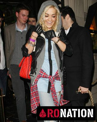 Rita Ora - Leaving Mahiki Nightclub - February 28, 2012