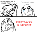 Shufflin'. - random photo