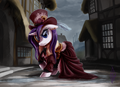 Steampunk Rarity - my-little-pony-friendship-is-magic fan art