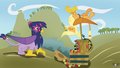 Twilight and Applejack Griffons - my-little-pony-friendship-is-magic photo