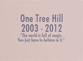 We will miss it! - one-tree-hill fan art