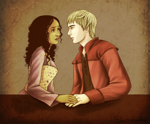 Arthur and Guinevere by Irrel (2)