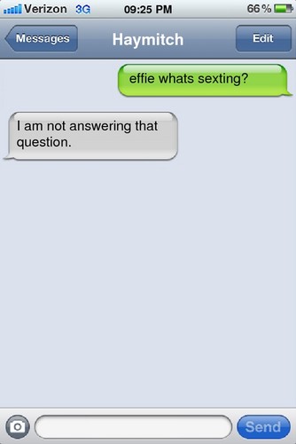 Awkward Text...