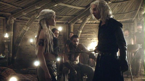  Daenerys and Viserys with Drogo