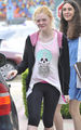 Elle leaving dance class in Studio City (12 April 2012) - elle-fanning photo